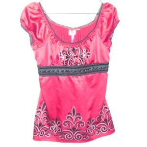 Big Strike Women's Cinched Waist Baby Doll Top